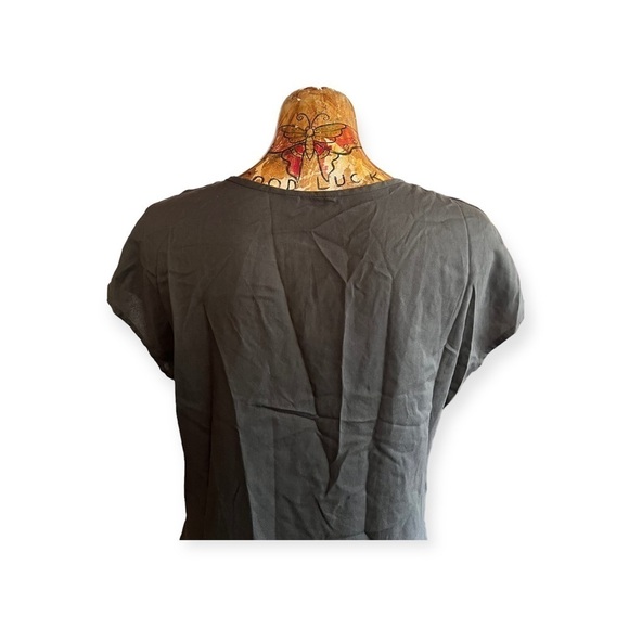 NET Ladies top green short sleeve Sz 4 small - Picture 5 of 7